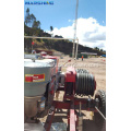 50KN Double Drum Fast Speed Winch Cable Pulling